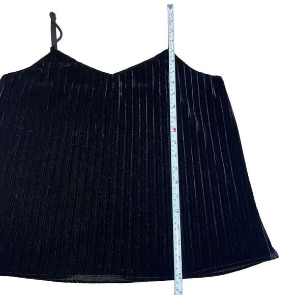 ❤️ Show Me Your‎ MuMu Julia Top Women’s Black Velvet Top Size Small - Picture 8 of 9